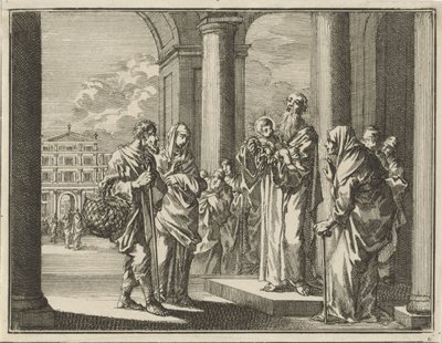 Presentación de Cristo en el Templo de Jan Luyken