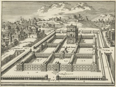 Templo de Salomón, Jerusalén (variante B) de Jan Luyken