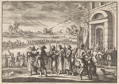 Persecución de protestantes en Francia, 1672 de Jan Luyken