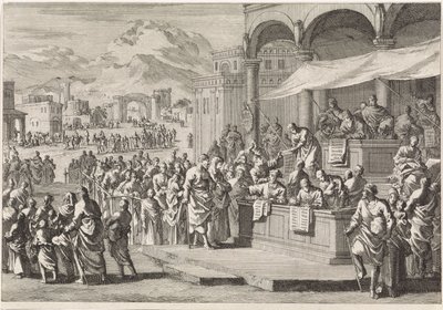 Censo en Belén de Jan Luyken
