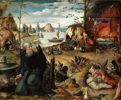 La tentación de San Antonio de Jan Mandyn