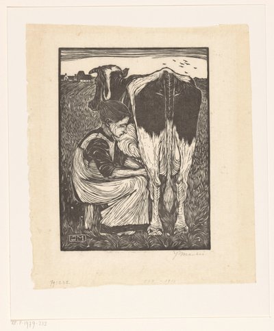 Cowgirl de Jan Mankes (signed by artist)