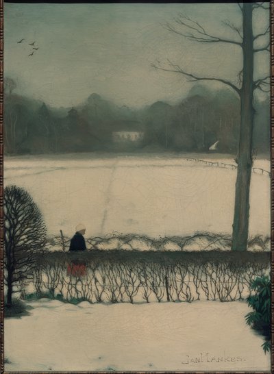 Vista desde el estudio en Eerbeek de Jan Mankes