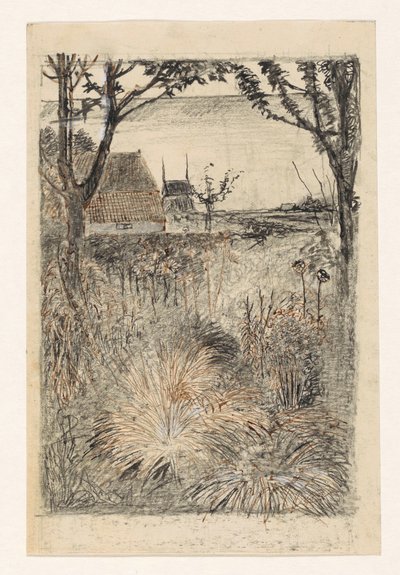Jardín en otoño de Jan Mankes