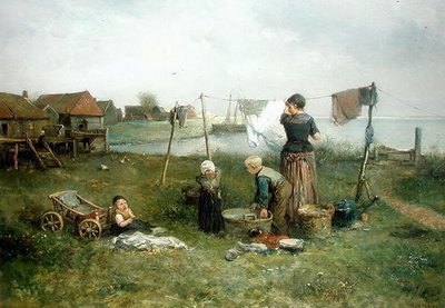 Colgando la ropa de Jan Mari Henri Ten Kate