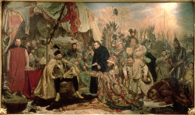 Bathory en Pskov, 1872 de Jan Alojzy Matejko