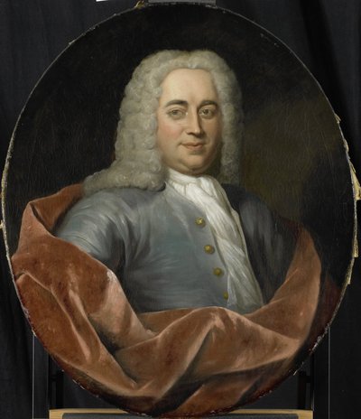 Retrato de Walter Senserff, director de la Cámara de Rotterdam de la Compañía Holandesa de las Indias Orientales, elegido en 1731 de Jan Maurits Quinkhard