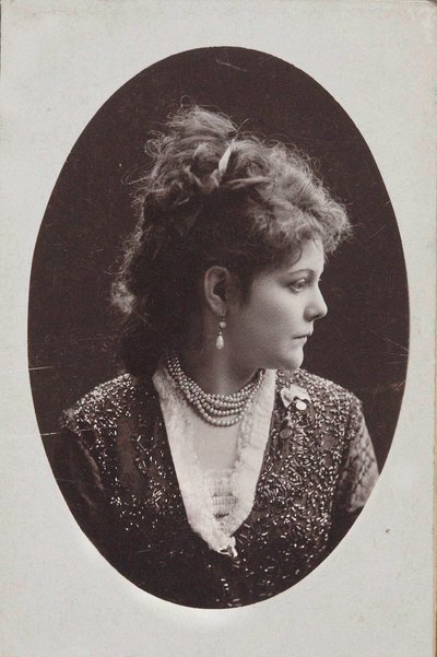 Retrato de la pianista y compositora Sophie Menter 1846-1918, 1893 de Jan Mieczkowski