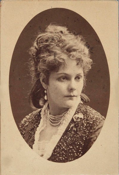 Retrato de la pianista y compositora Sophie Menter 1846-1918 de Jan Mieczkowski