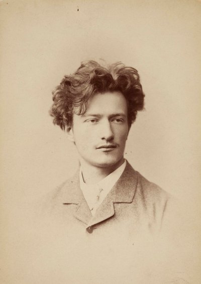 Retrato del compositor Ignacy Jan Paderewski 1860-1941, ca. 1883 de Jan Mieczkowski