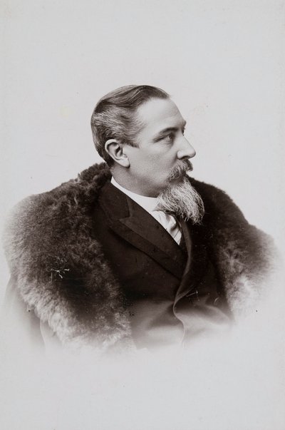 Retrato del pintor Henryk Siemiradzki 1843-1902, 1893 de Jan Mieczkowski