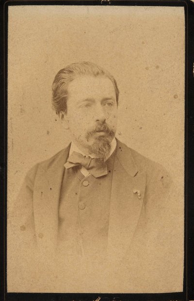 Retrato del violinista y compositor Henryk Wieniawski 1835-1880 de Jan Mieczkowski