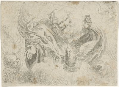 Dios Padre con la paloma del Espíritu Santo de Jan Miel