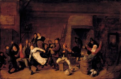 Escena Festiva, ca. 1650 de Jan Miense Molenaer