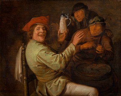 Los cinco sentidos: Audición, 1637 de Jan Miense Molenaer
