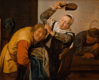 Los cinco sentidos: Tacto, 1637 de Jan Miense Molenaer