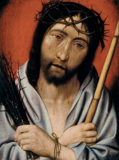 Cristo con espinas de Jan Mostaert