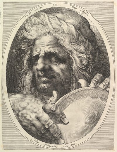 Quilón, Legislador y Filósofo de Esparta, ca. 1615 de Jan Muller