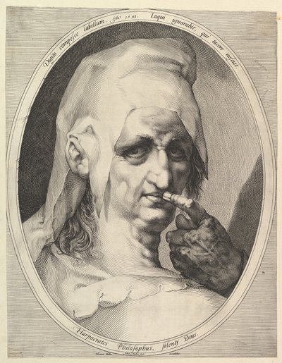 Harpócrates, filósofo de Jan Muller
