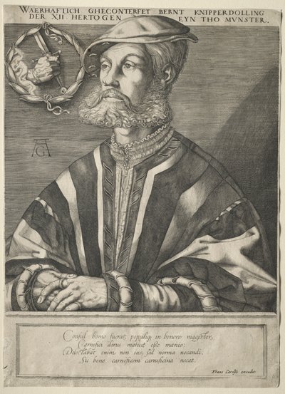 Retrato de Bernard Knipperdolling de Jan Muller