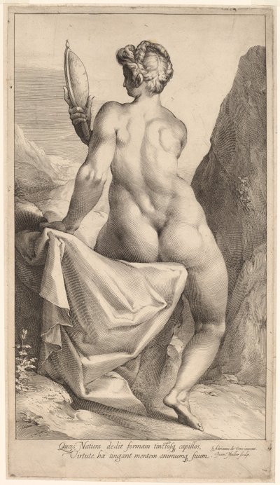 Prudencia de Jan Muller, after Adriaen de Vries