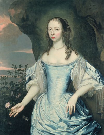 Retrato de una dama de Jan Mytens or Mijtens