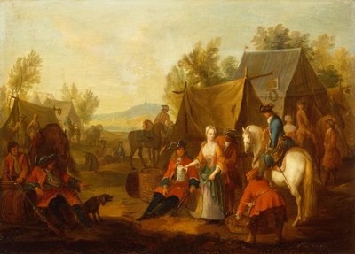 Campamento militar (petróleo) de Jan Peeter Verdussen