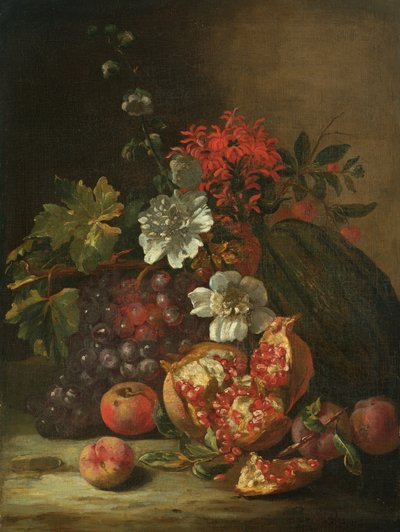 Frutas y flores de Jan Peter van the Younger Bredael