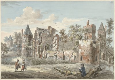 Ruinas del Huis ter Haar cerca de Maarssen de Jan Philip Reuthel jr.