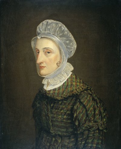 Retrato de Maria Petronella Mann, esposa de Heinrich Gottfried Theodor Crone de Jan Philip Simon