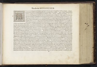 De los cuatro monarcas (título en el objeto)
Den Grooten Figuer-Bibel (...) (título de la serie) de Jan Philipsz Schabaelje