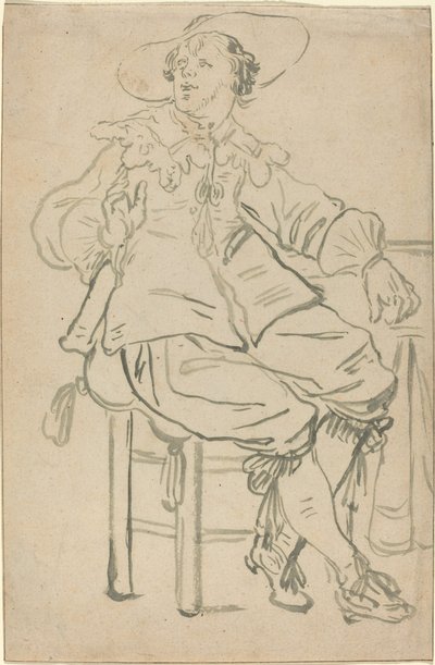 Caballero Sentado de Jan Philipz van Bouckhorst
