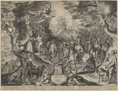 Alegoría del próspero estado de las Provincias Unidas de Jan Pietersz Saenredam