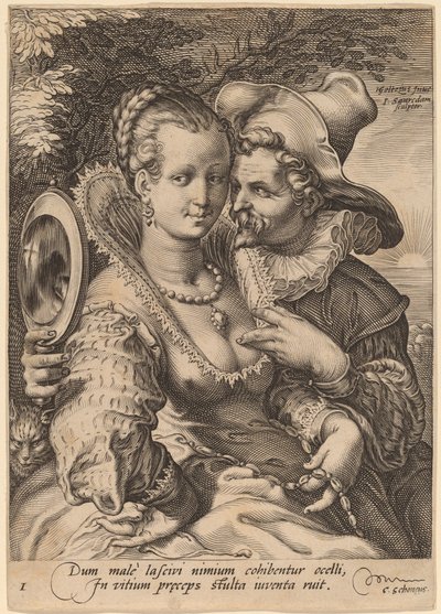 Vista de Jan Pietersz Saenredam after Hendrik Goltzius