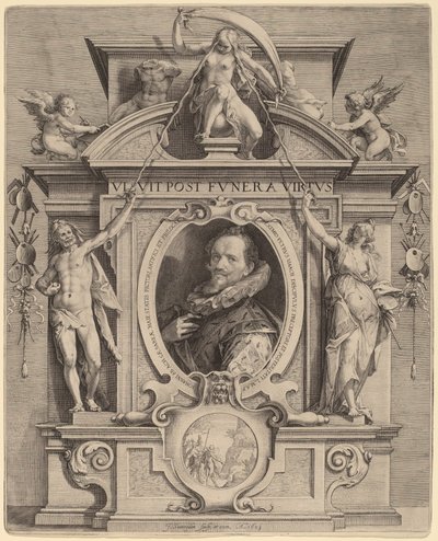 Hans van Aachen de Jan Pietersz Saenredam after Pieter Isaacz