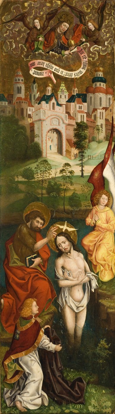 Bautismo de Cristo de Jan Polack