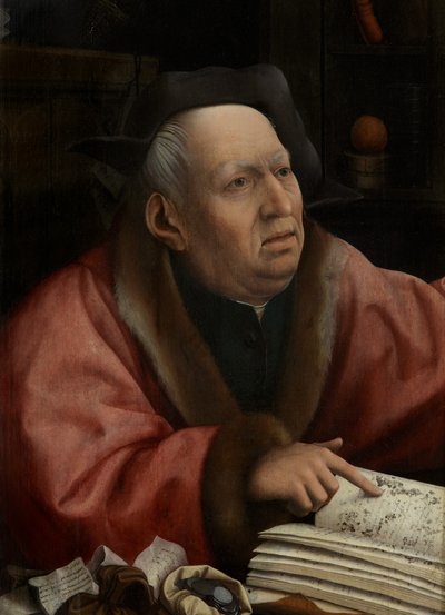 Detalle de La muerte y el avaro, c.1515-21 (óleo sobre tabla) de Jan Provoost