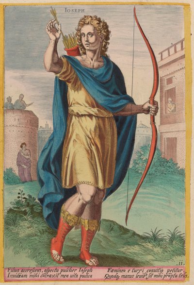 Benjamín de Jan Sadeler I after Crispen van den Broecke