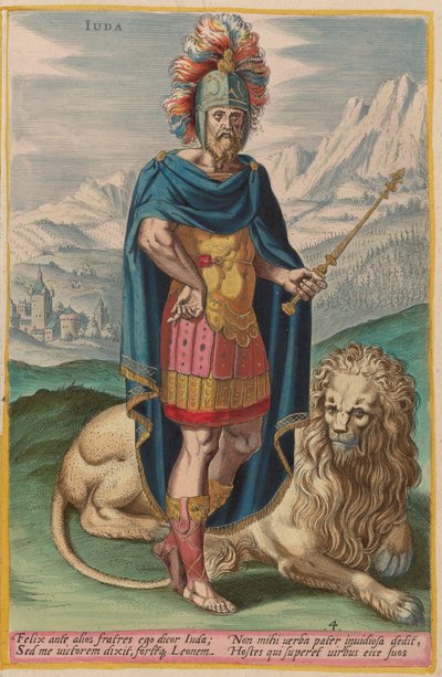 Juda de Jan Sadeler I after Crispen van den Broecke