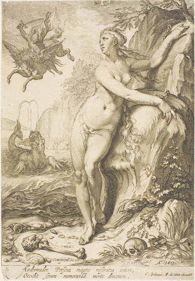 Andrómeda de Jan Saenredam
