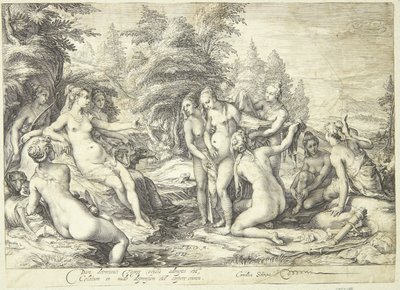 Diana y Calisto de Jan Saenredam