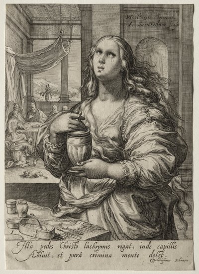 Heroines of the New Testament:  Mary Magdalen de Jan Saenredam