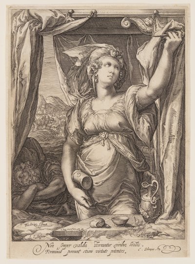 Jael y Sísara de Jan Saenredam