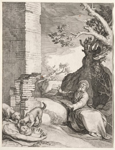 La predicción de Ahías, 1604 de Jan Saenredam