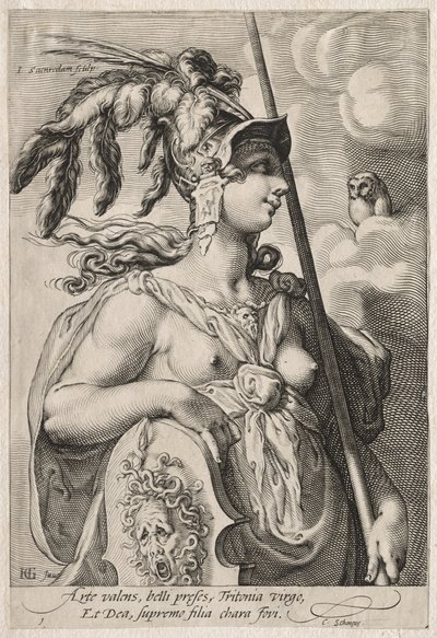 Tres diosas de Jan Saenredam