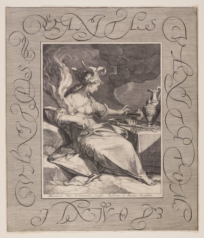 Vanitas Vanitatum et Omnia Vanitas de Jan Saenredam