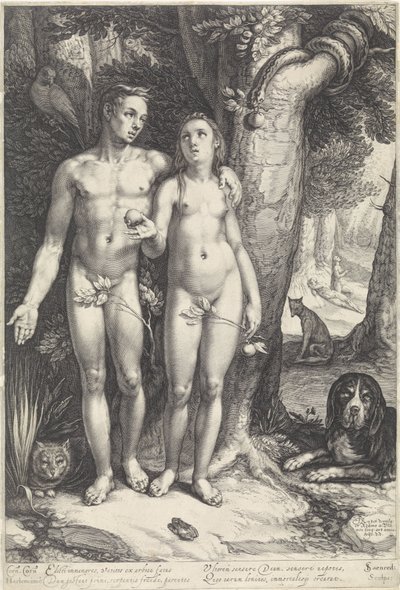 Trampa del pecado de Jan Saenredam