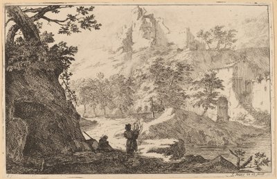 Ruinas en una Cima de Jan Smees