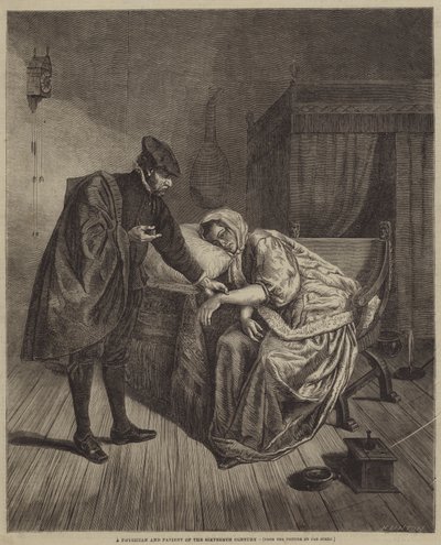 Un médico y un paciente del siglo XVI de Jan Havickszoon Steen