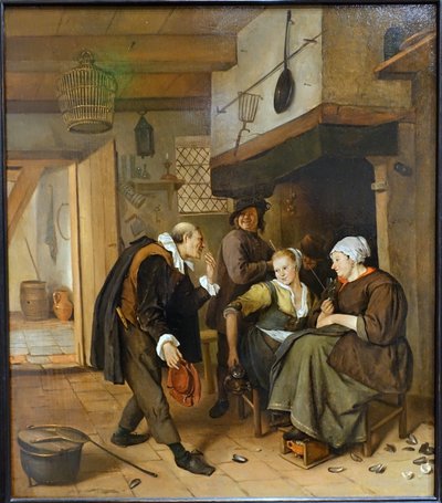 El galante de Jan Steen
